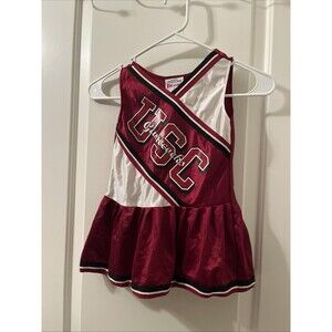 Toddler Girls 1pc Cheerleader Romper Skirt USC SOUTH CAROLINA GAMECOCKS Size 2T